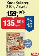AKŞEKER KUZU KOKOREÇ 210 G fiyat ve kampanya bilgisi